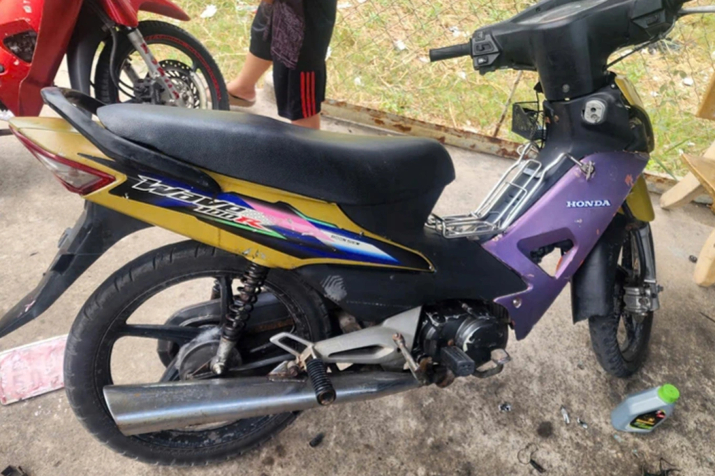 Tang vật bị trộm. Ảnh: Đội CSGT số 2