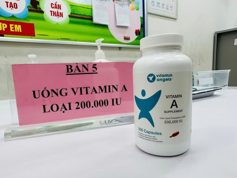 Vitamin A có vai trò quan trọng với tăng trưởng, thị giác và miễn dịch của trẻ. Ảnh: Vietnam+