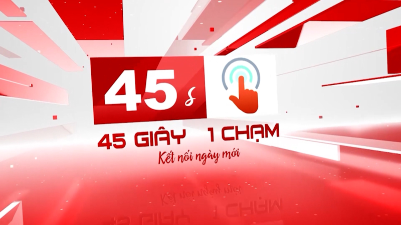 45 gi&acirc;y 1 chạm ng&agrave;y 04/5