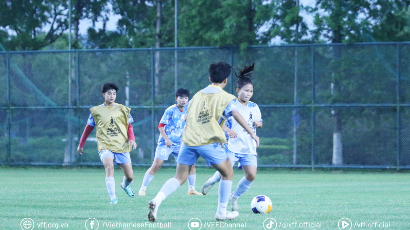 Đội tuyển U17 nữ Việt Nam quyết tạo bất ngờ trước Trung Quốc