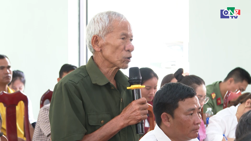 Cử tri x&atilde; Sa B&igrave;nh kiến nghị nhiều vấn đề d&acirc;n sinh 