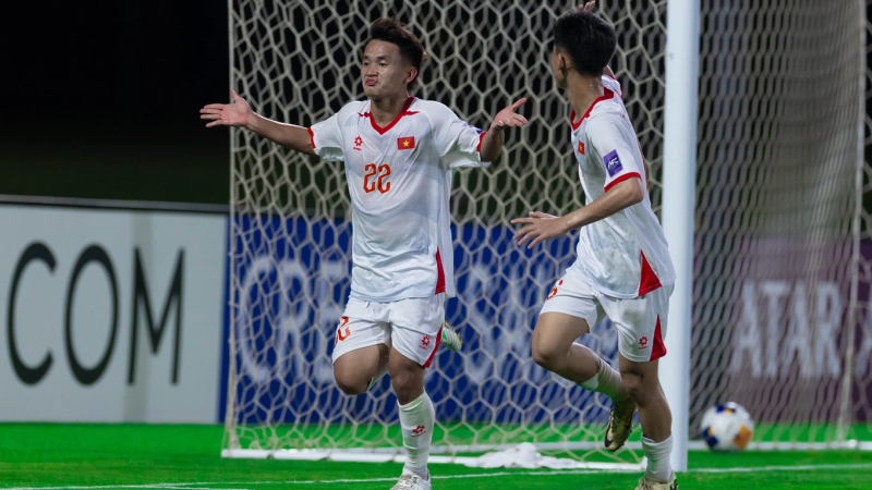 U17 Việt Nam thắng trận mở m&agrave;n giải ch&acirc;u &Aacute;