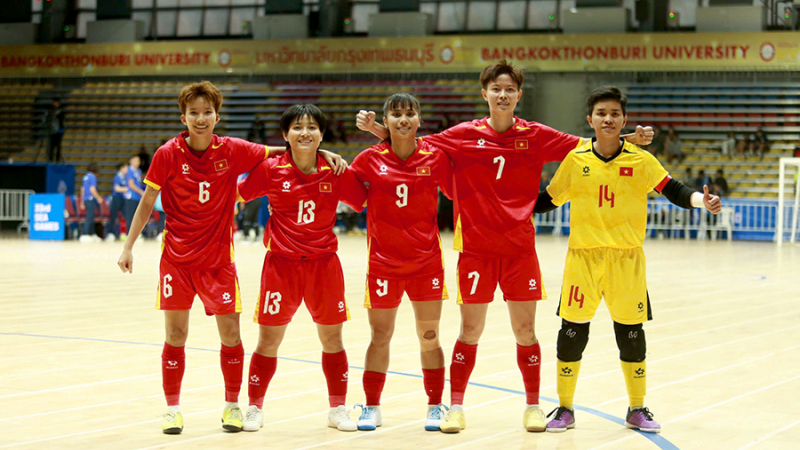 Đội tuyển futsal nữ Việt Nam giữ hạng 11 thế giới