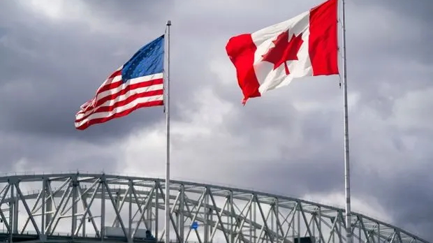 Số lượng người Canada tới c&aacute;c đ&ocirc; thị Mỹ giảm mạnh 