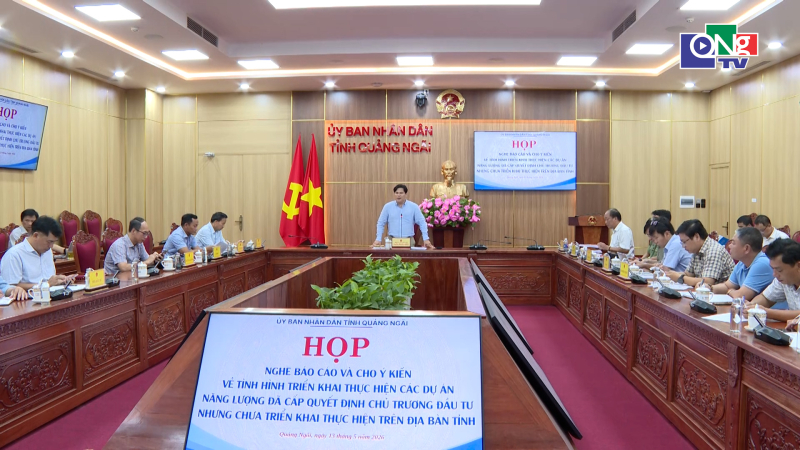 Đốn đốc c&aacute;c dự &aacute;n năng lượng chậm tiến độ