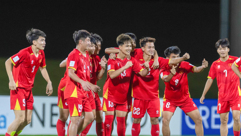 Đội tuyển U17 Việt Nam gi&agrave;nh v&eacute; dự World Cup 2026