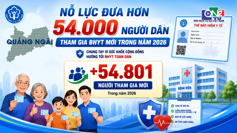 Nỗ lực đưa hơn 54.000 người d&acirc;n tham gia BHYT mới trong năm 2026