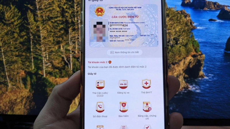 T&iacute;ch hợp &ocirc;t&ocirc;, t&agrave;u hỏa tr&ecirc;n ứng dụng VNeID