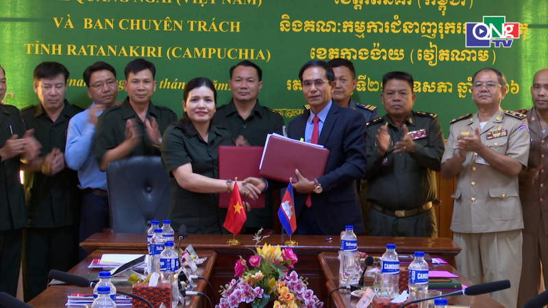 Hội đ&agrave;m phối hợp t&igrave;m kiếm, quy tập v&agrave; hồi hương h&agrave;i cốt liệt sĩ