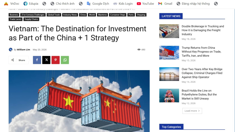 Việt Nam - Điểm đến hấp dẫn cho giới đầu tư trong giai đoạn 2026 - 2035 