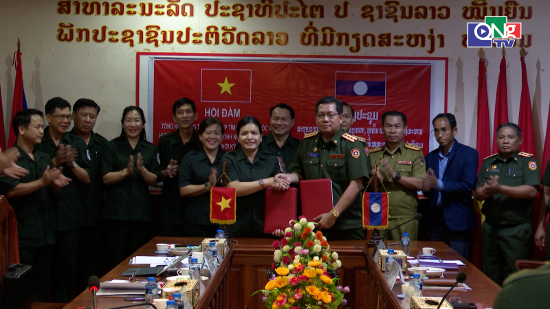 T&igrave;m kiếm h&agrave;i cốt liệt sĩ tại nước Cộng h&ograve;a D&acirc;n chủ Nh&acirc;n d&acirc;n L&agrave;o