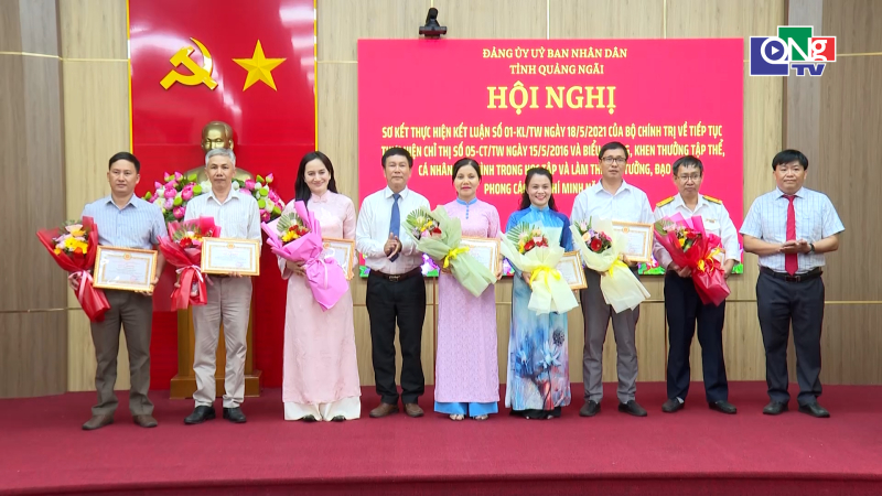 Đảng ủy Ủy ban nh&acirc;n d&acirc;n tỉnh sơ kết thực hiện Kết luận 01