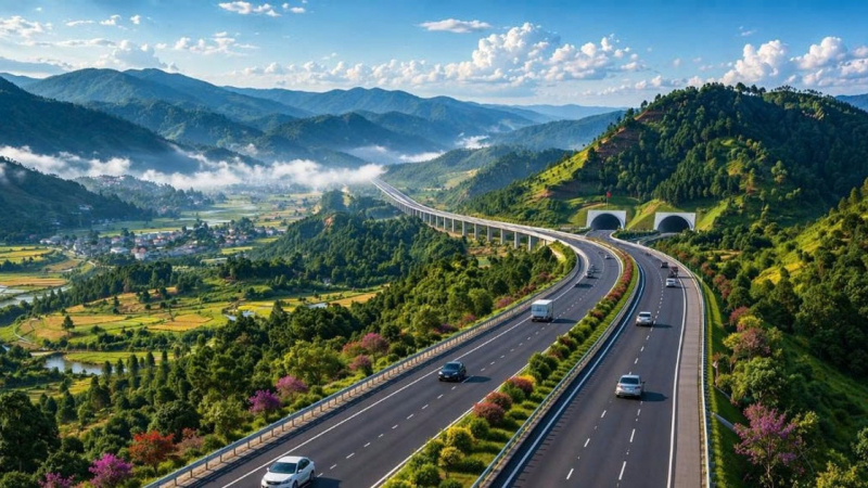 R&agrave; so&aacute;t phương &aacute;n đầu tư tuyến cao tốc qua Măng Đen