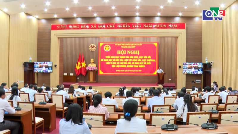 Triển khai c&aacute;c luật mới về thanh tra, tiếp c&ocirc;ng d&acirc;n