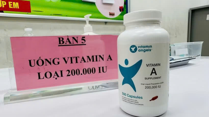 Triển khai chiến dịch bổ sung vitamin A tr&ecirc;n to&agrave;n quốc, bắt đầu từ th&aacute;ng 6 