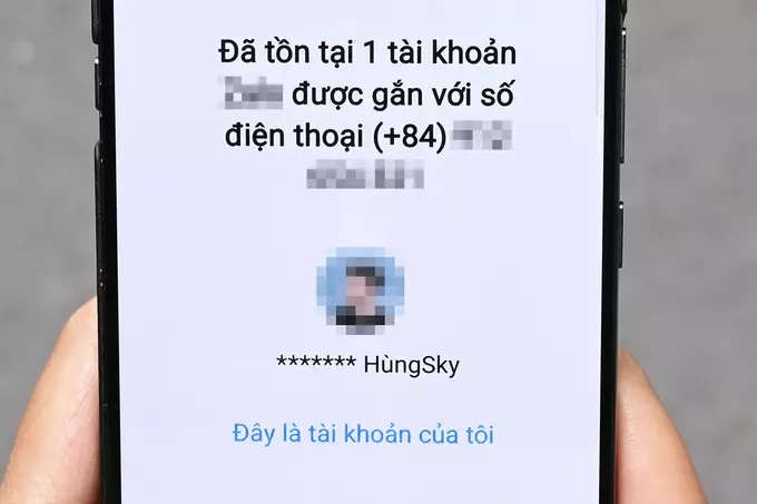  Zalo rà soát tài khoản đăng ký bằng số điện thoại bị thu hồi. Ảnh: Trọng Đạt