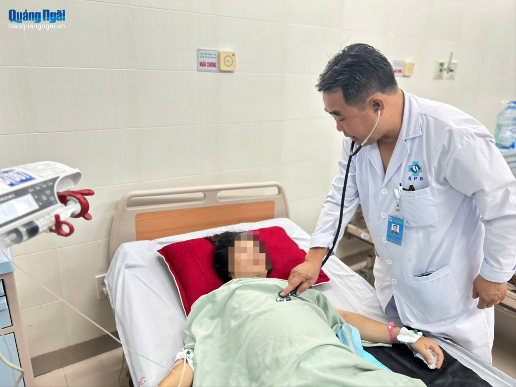 Sau ca phẫu thuật, sức khỏe sản phụ đã ổn định.