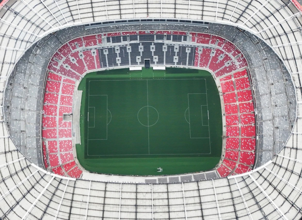 Sân Azteca ở thủ đô Mexico City (Mexico) là nơi sẽ diễn ra lễ khai mạc và trận khai mạc World Cup 2026. Ảnh: Reuters