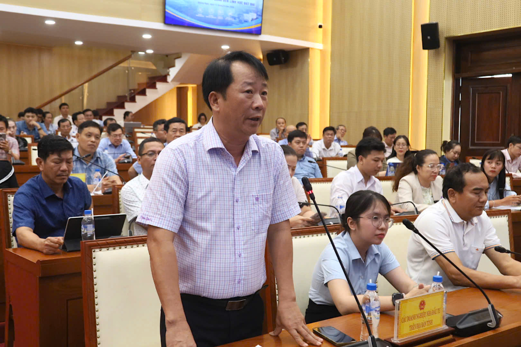 Nhà đầu tư mong muốn tỉnh quan tâm, sớm tháo gỡ vướng mắc để hỗ trợ tiến độ các dự án. Ảnh: Lê Danh