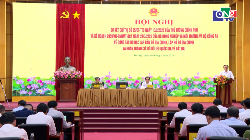 Khẩn trương tập trung nguồn lực đẩy nhanh tiến độ đo đạc lập bản đồ địa ch&iacute;nh