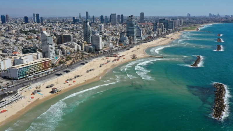 Ph&aacute;t triển kh&ocirc;ng gian đ&ocirc; thị ven biển hiện đại tại Tel Aviv