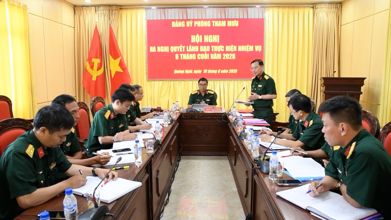 Chủ động tham mưu hiệu quả nhiệm vụ quốc ph&ograve;ng, qu&acirc;n sự địa phương