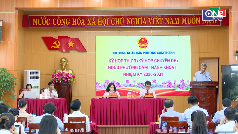 Phường Cẩm Th&agrave;nh c&ograve;n 15 tổ d&acirc;n phố