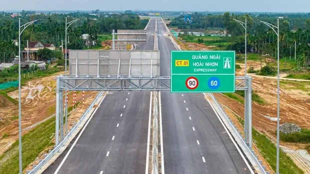 Cao tốc Quảng Ng&atilde;i - Ho&agrave;i Nhơn dự kiến thu ph&iacute; từ ng&agrave;y 15/7