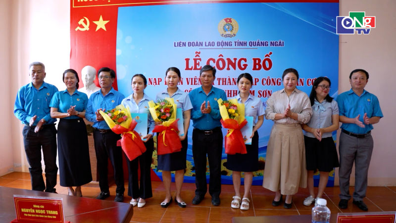 Th&agrave;nh lập c&ocirc;ng đo&agrave;n cơ sở C&ocirc;ng ty TNHH Kim Sơn