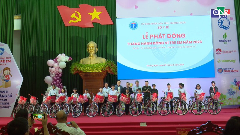 Ph&aacute;t động th&aacute;ng h&agrave;nh động v&igrave; trẻ em 