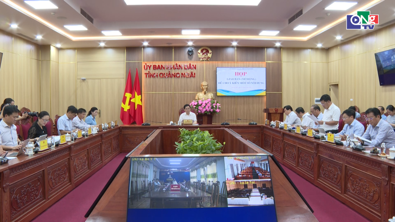 UBND tỉnh cho &yacute; kiến một số nội dung thuộc thẩm quyền