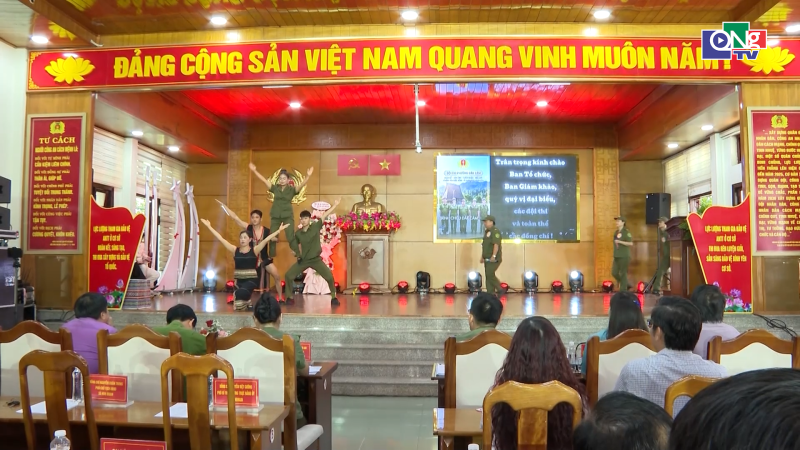 Hội thi Lực lượng tham gia bảo vệ an ninh, trật tự cơ sở