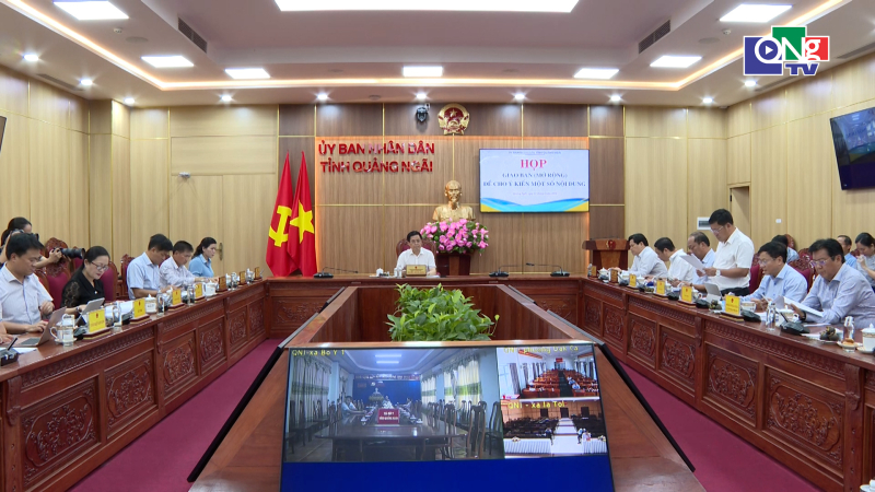 UBND tỉnh cho &yacute; kiến một số nội dung thuộc thẩm quyền