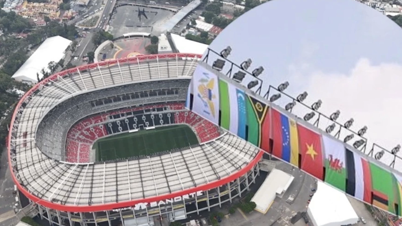 Cờ Việt Nam xuất hiện tại s&acirc;n khai mạc World Cup 2026