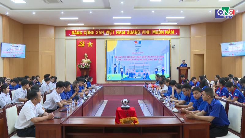 Tuổi trẻ sẵn s&agrave;ng tiếp sức m&ugrave;a thi 2026