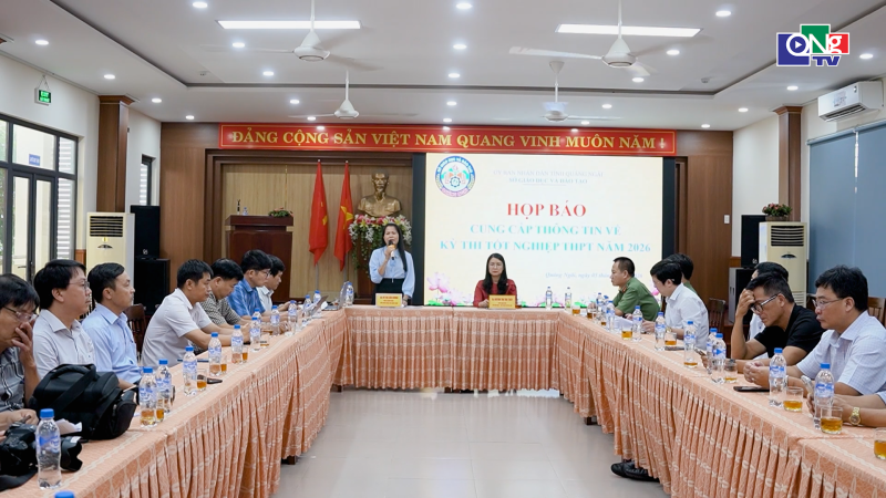 Hơn 21.600 th&iacute; sinh tham gia kỳ thi tốt nghiệp THPT năm 2026