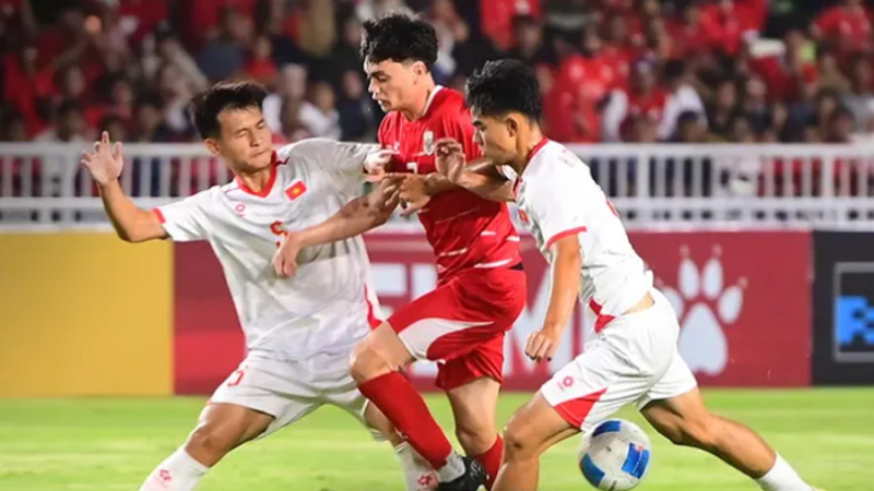 Thua Indonesia ở ph&uacute;t b&ugrave; giờ, U19 Việt Nam chưa thể gi&agrave;nh v&eacute; b&aacute;n kết