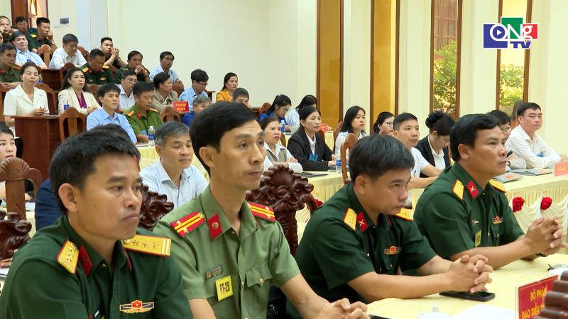 Diễn tập t&aacute;c chiến x&atilde; Măng Đen trong khu vực ph&ograve;ng thủ năm 2026