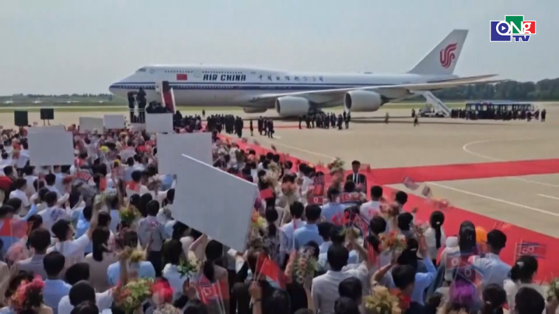 Chủ tịch Tập Cận B&igrave;nh kết th&uacute;c tốt đẹp chuyến thăm Triều Ti&ecirc;n