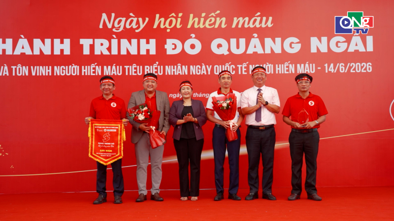 Chương tr&igrave;nh &ldquo;H&agrave;nh tr&igrave;nh đỏ&rdquo; năm 2026 tại Quảng Ng&atilde;i