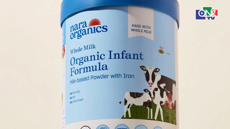 R&agrave; so&aacute;t, ngừng lưu h&agrave;nh sữa bột trẻ em Nara Organics