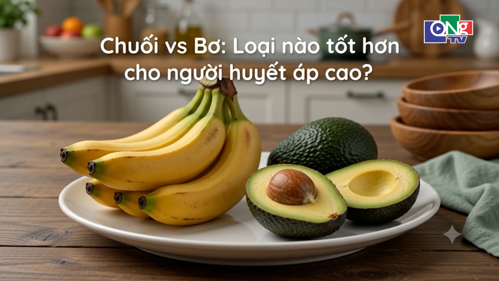 Người huyết áp cao nên chọn chuối hay bơ?