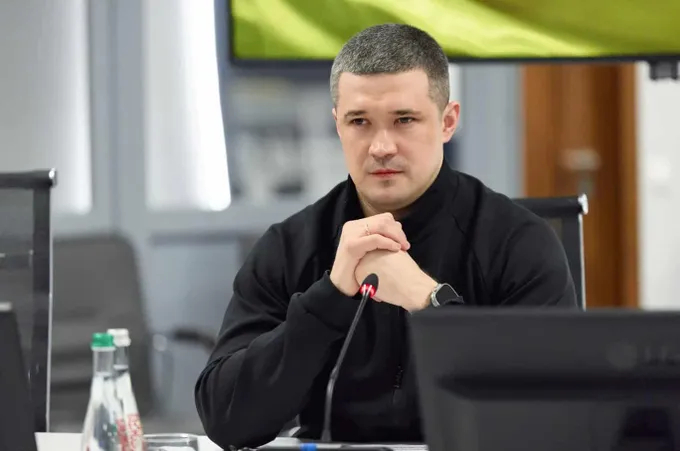Bộ trưởng Quốc phòng Ukraine Mykhailo Fedorov. Ảnh: BỘ QUỐC PHÒNG UKRAINE