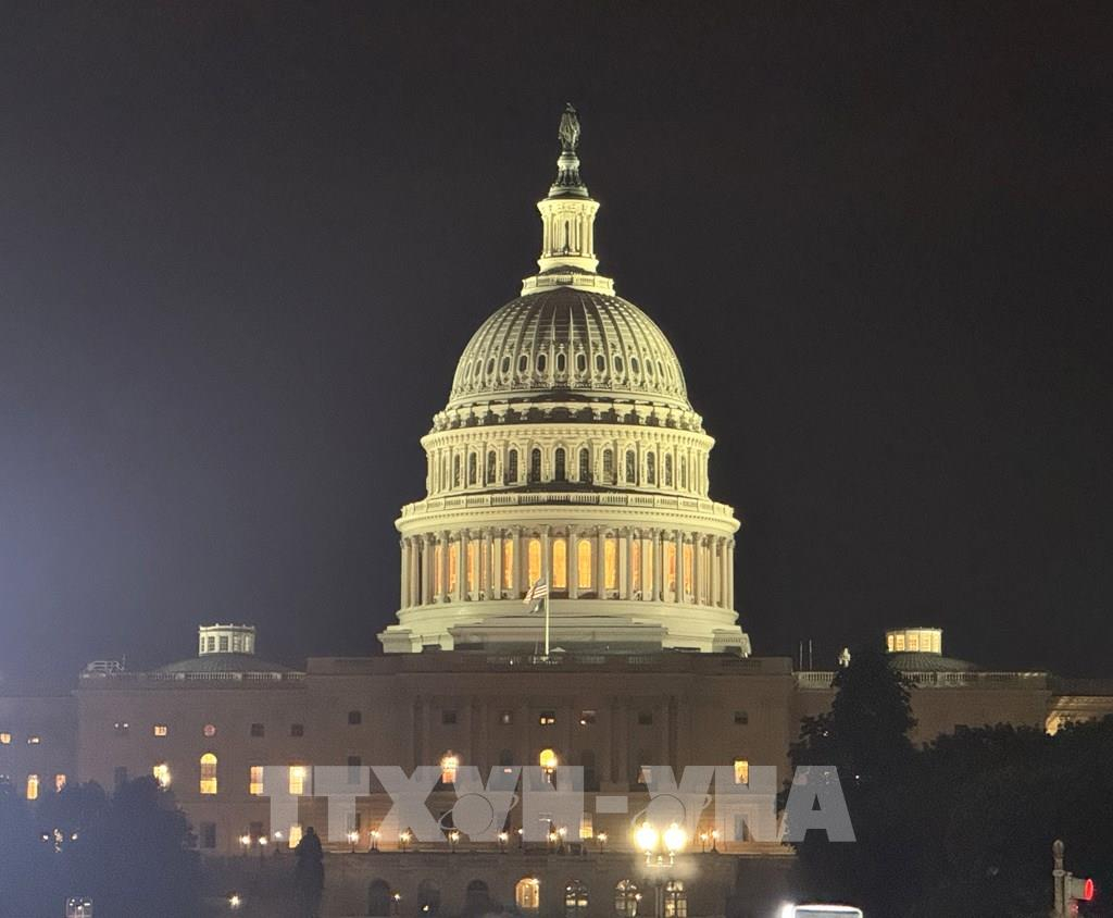 rụ sở Quốc hội Mỹ (Điện Capitol) tại thủ đô Washington D.C.