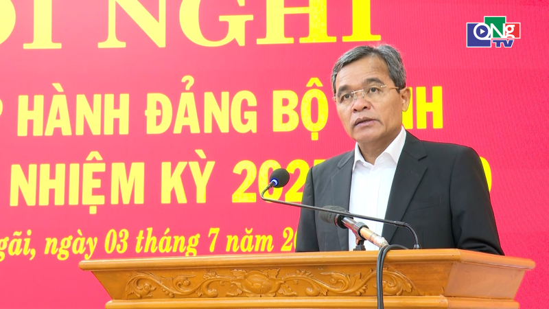 Khai mạc Hội nghị Ban Chấp h&agrave;nh Đảng bộ tỉnh lần thứ IV