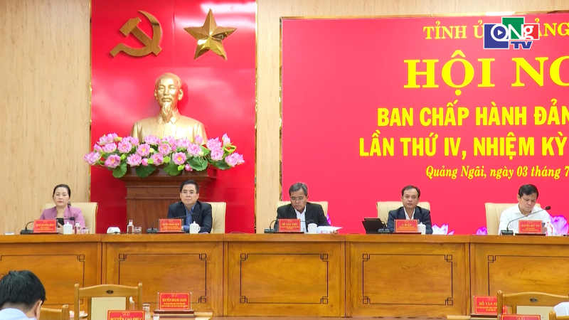 Hội nghị Tỉnh ủy lần thứ 4 th&ocirc;ng qua nhiều nội dung quan trọng