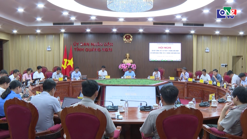 Sơ kết c&ocirc;ng t&aacute;c Tư ph&aacute;p 6 th&aacute;ng đầu năm 