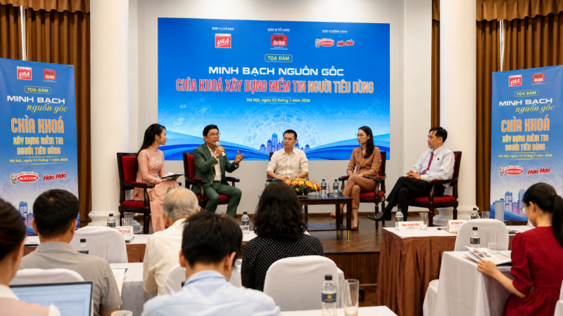 Minh bạch nguồn gốc - yếu tố then chốt tạo niềm tin người ti&ecirc;u d&ugrave;ng