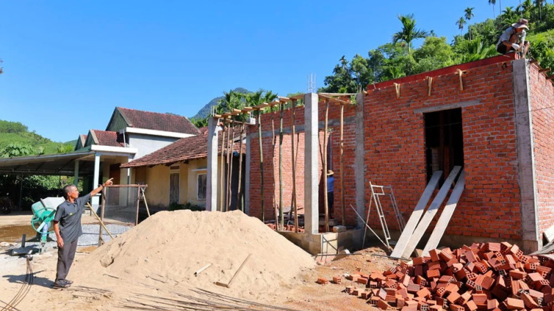 Quảng Ng&atilde;i tăng tốc ho&agrave;n th&agrave;nh nh&agrave; ở cho gia đ&igrave;nh ch&iacute;nh s&aacute;ch trước ng&agrave;y 20/7 