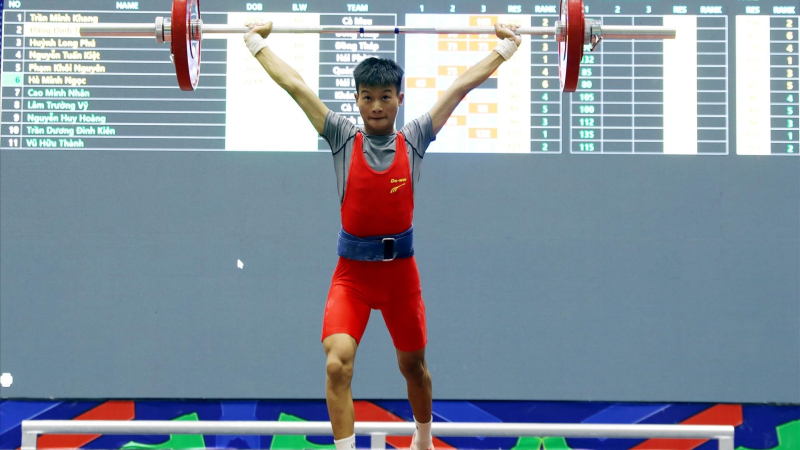 Khai mạc Giải v&ocirc; địch Cử tạ trẻ quốc gia năm 2026